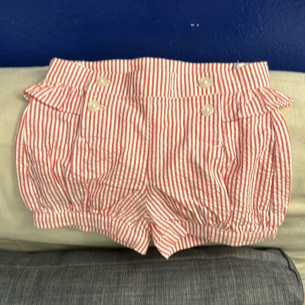 Janie and Jack seersucker shorts